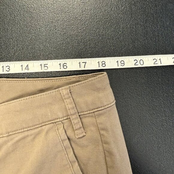ASOS Design Mens Slim Fit Khaki Chinos Size 38x32 Cotton Spandex Blend - Picture 3 of 10